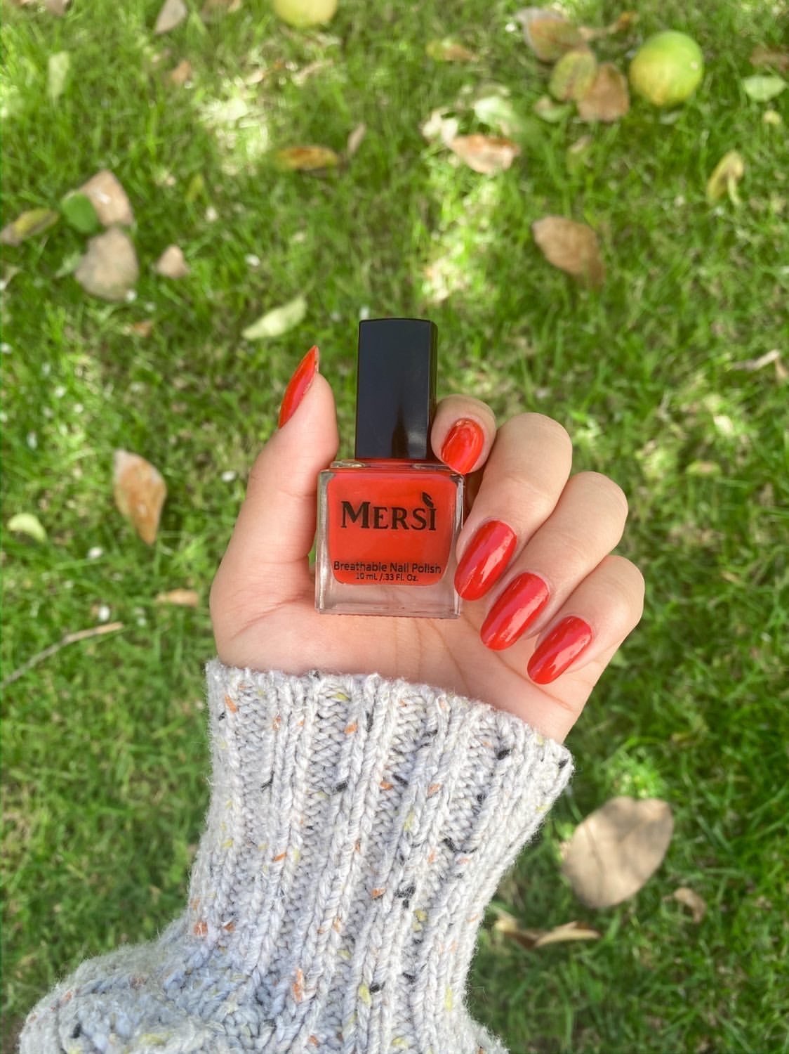Red Beach Halal Nail Polish Breathable 10ML.