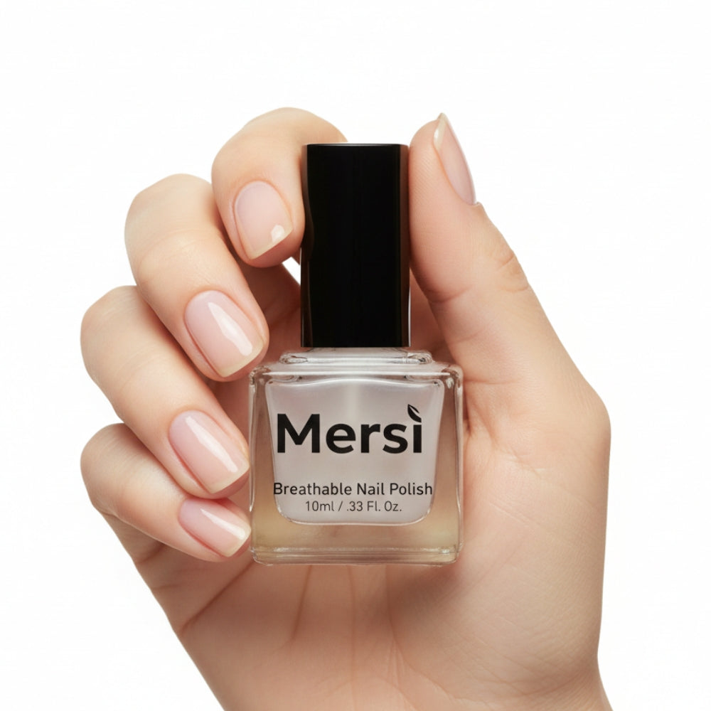 Clear Halal Breathable Top & Base Coat 10ML