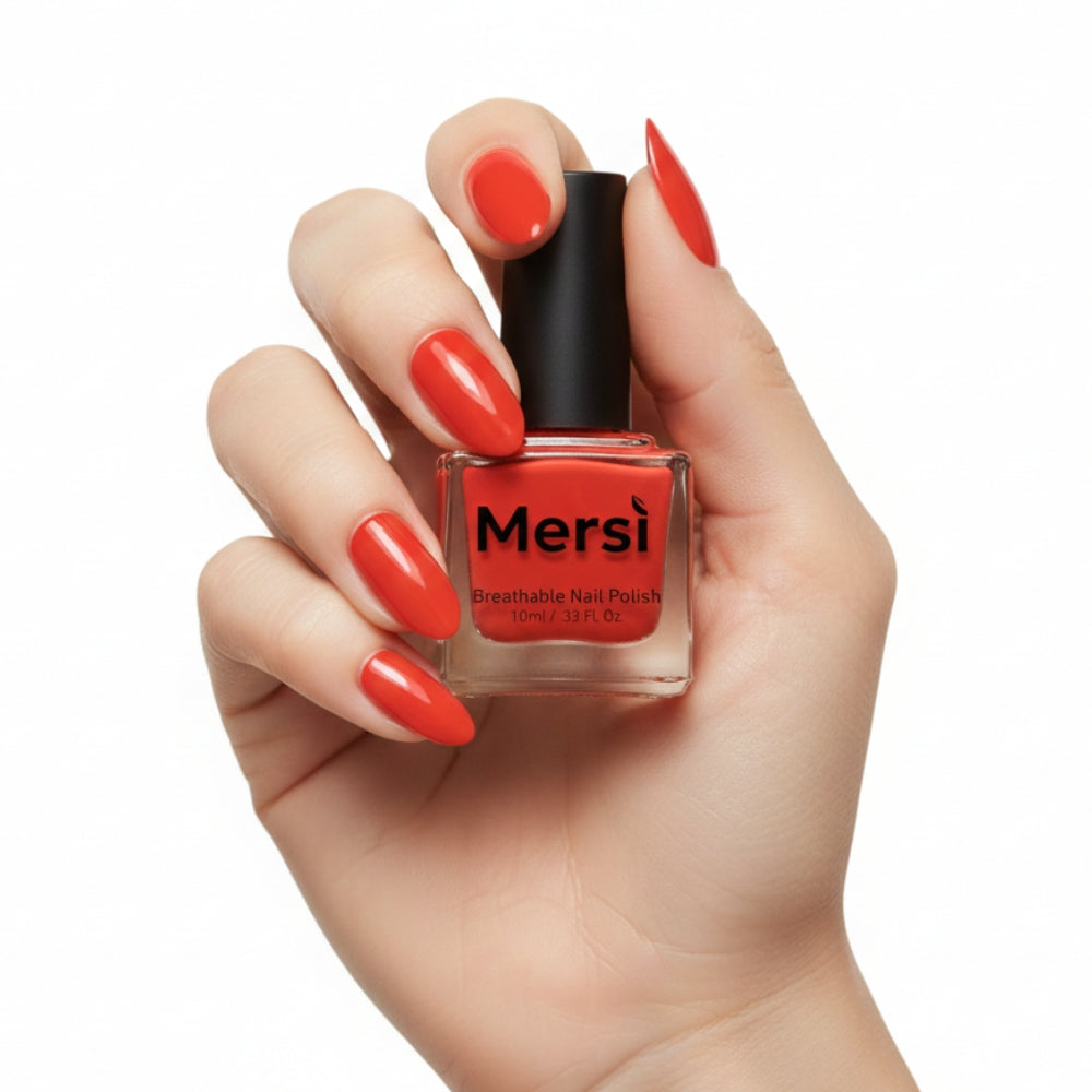 Red Beach Halal Nail Polish Breathable 10ML