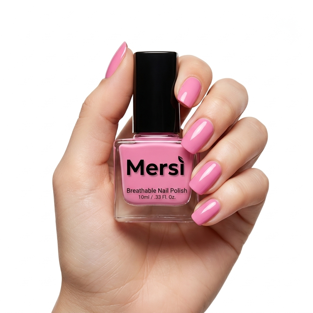 Watermelon Snow Breathable Halal Nail Polish 10ML