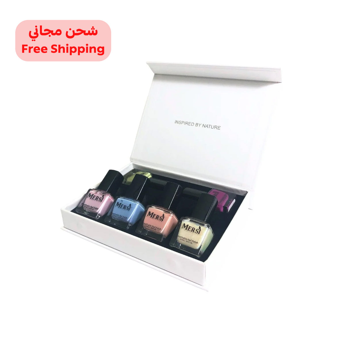 Mersi Cosmetics Six Shade Set (Build your own)